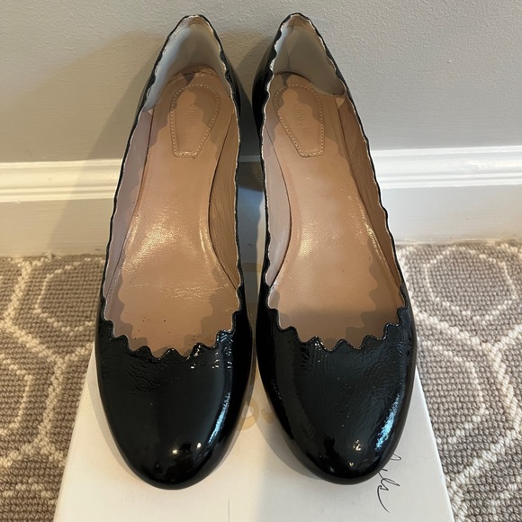 Chloe black patent heel - Picture 3 of 7